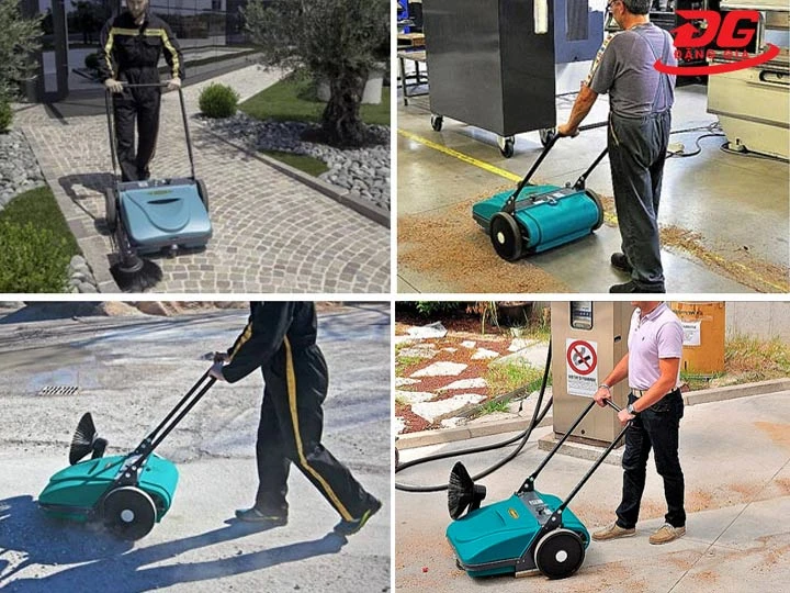 ứng dụng xe quét rác đẩy tay Picobello 101