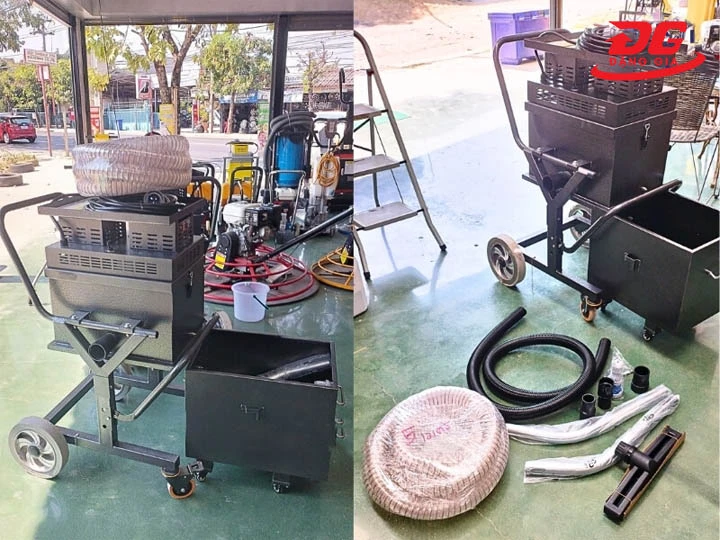 lưu ý sử dụng Máy hút bụi công nghiệp DQC - Tech F65L HEPA