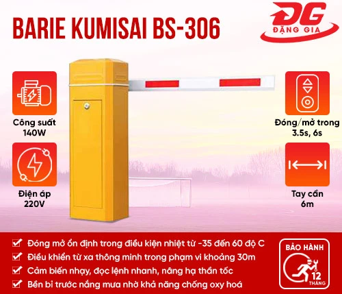 Barrier tự động Kumisai BS-306 2