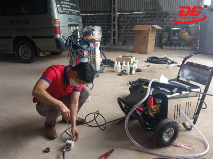 bảo dưỡng để máy rửa xe cao áp