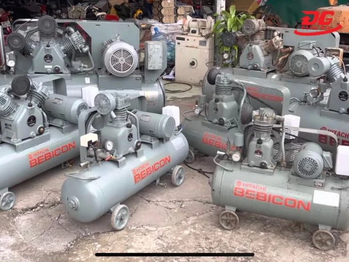 Máy nén khí Nhật bãi là máy nén khí được sản xuất và sử dụng tại thị trường nội địa Nhật Bản