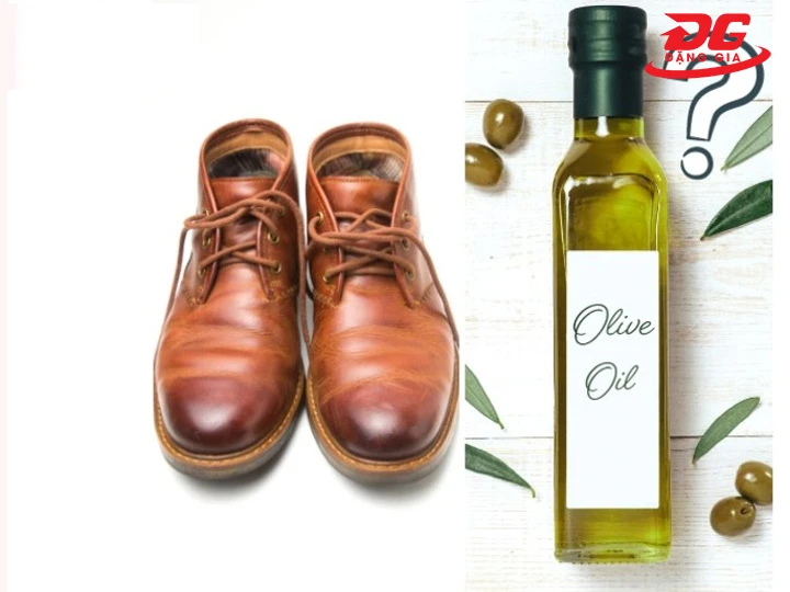Dưỡng và làm mềm giày da bằng dầu oliu