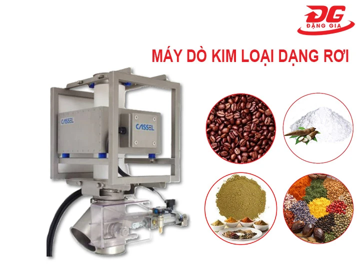 máy dò kim loại dạng rơi