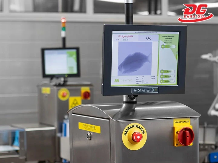 Máy dò kim loại X ray xử lý hình ảnh