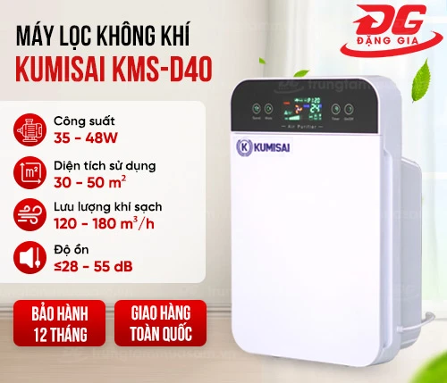 Máy lọc không khí Kumisai KMS-D40 2