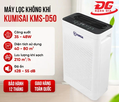 Máy lọc không khí Kumisai KMS-D50 2