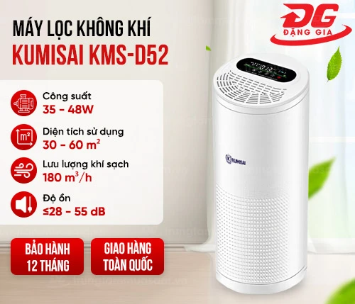Máy lọc không khí Kumisai KMS D52 2