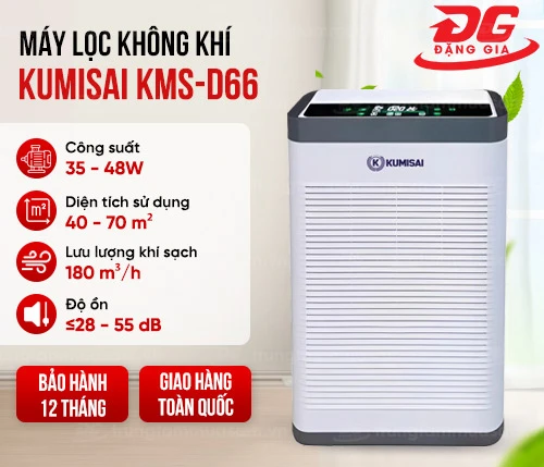 Máy lọc không khí Kumisai KMS D66 2