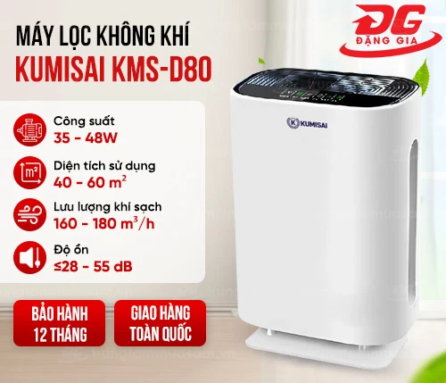 Máy lọc không khí Kumisai KMS-D80 2