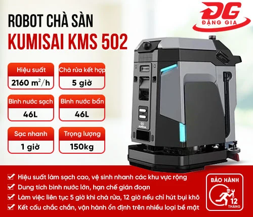 Robot chà sàn Kumisai KMS 502 2