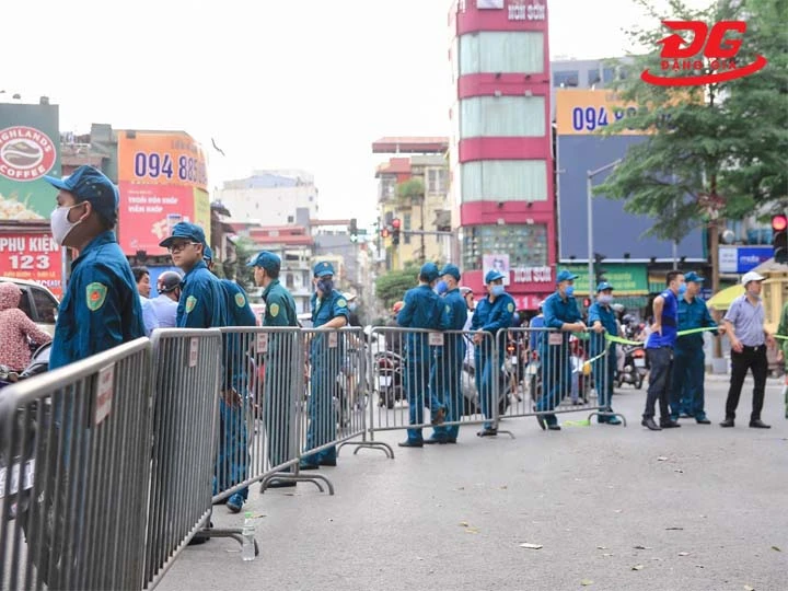 Bảo vệ hiện trường và khu vực thi công