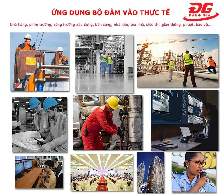 ứng dụng của Kenwood TK-2317