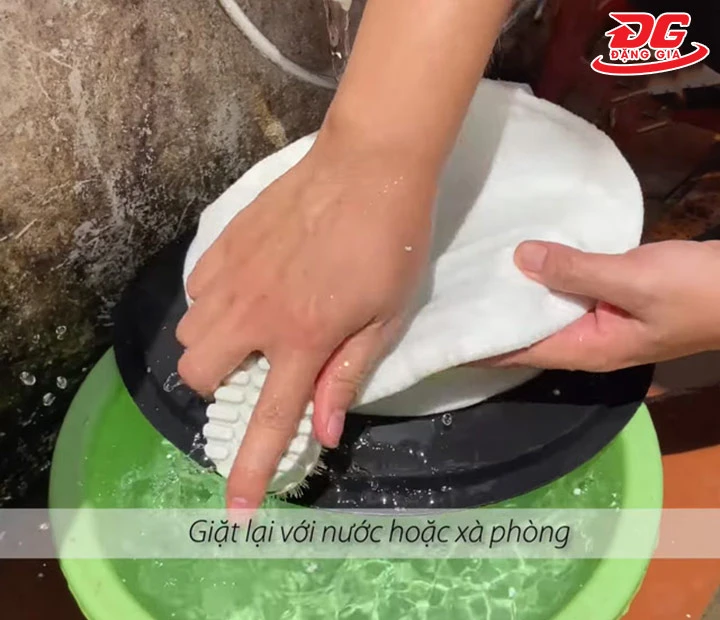 giặt túi lọc của máy hút bụi KF 35A 