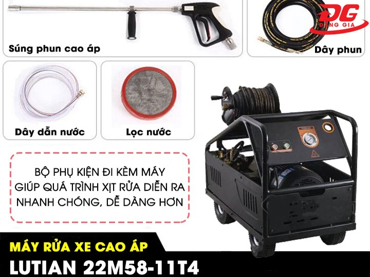 Máy rửa xe cao áp Lutian 22M58-11T4