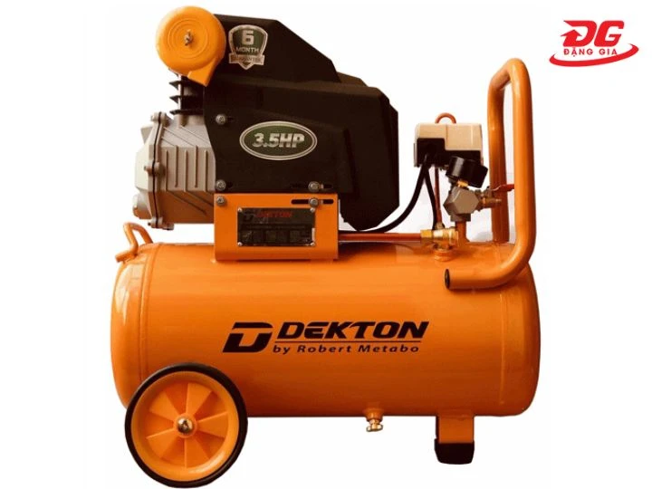 Máy nén khí Dekton DK-30L có dầu bôi trơn, nạp khí nhanh