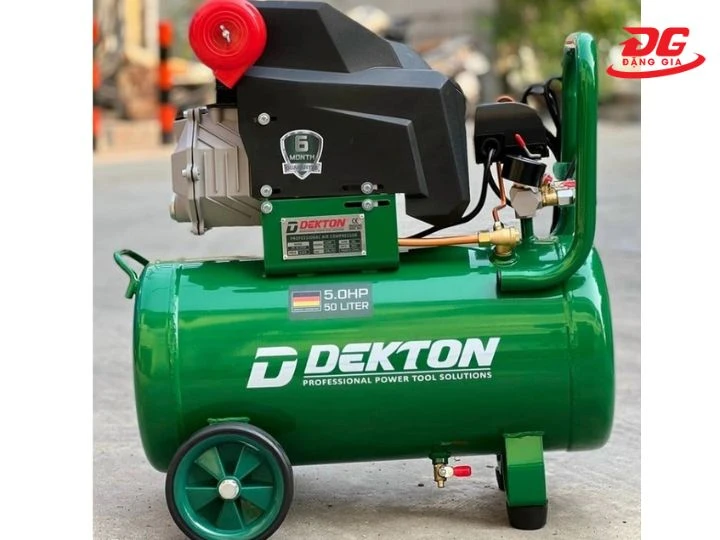 Dekton DK-AC50DR là dòng máy nén khí có dầu bôi trơn