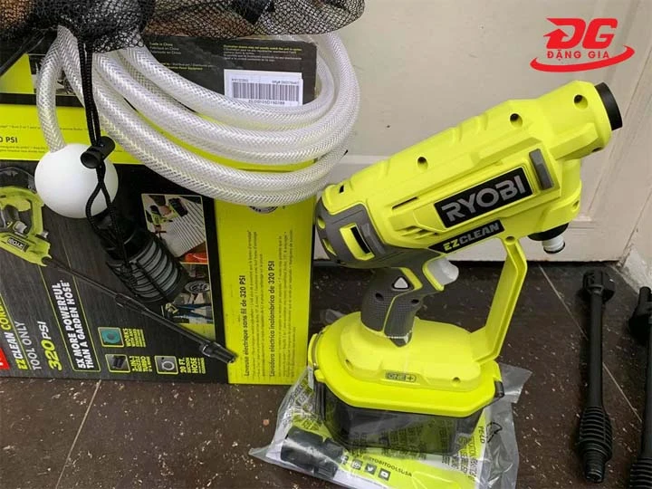 Máy rửa xe pin Ryobi