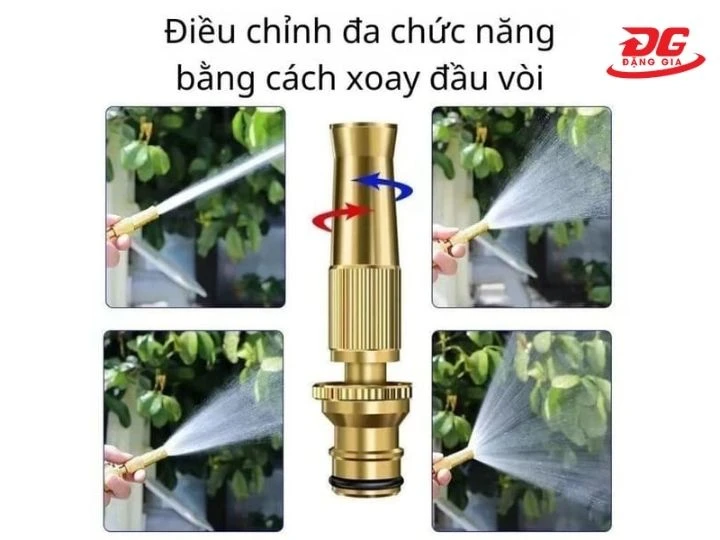 Cách điều chỉnh đầu vòi tăng áp khá dễ