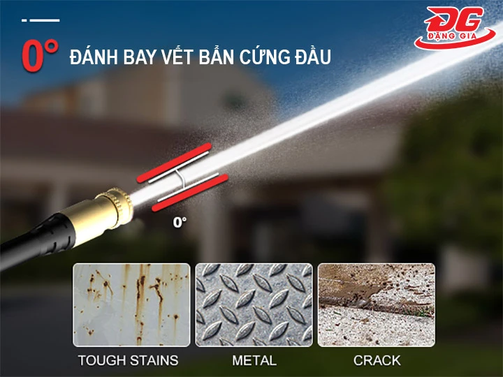 Tia thẳng (0 độ) của Béc đa năng 3 tia xoay chiều