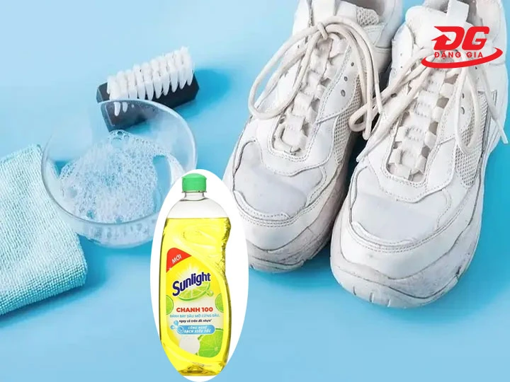 Nước rửa bát giặt giày trắng hiệu quả