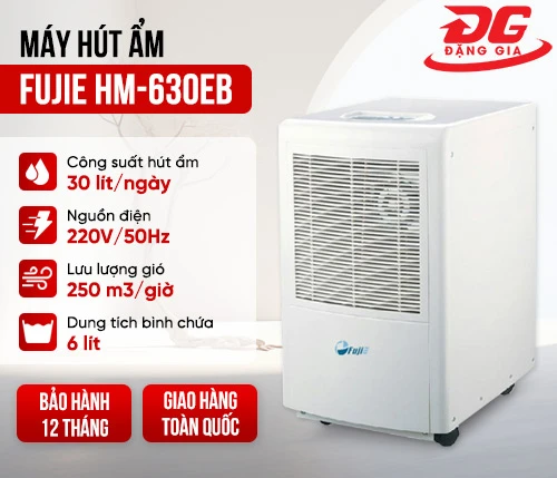 Máy hút ẩm Fujie HM-630EB 2