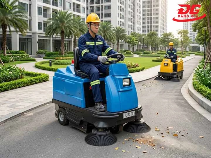 vận hành Xe quét rác SWEEPERS Palada PD-580