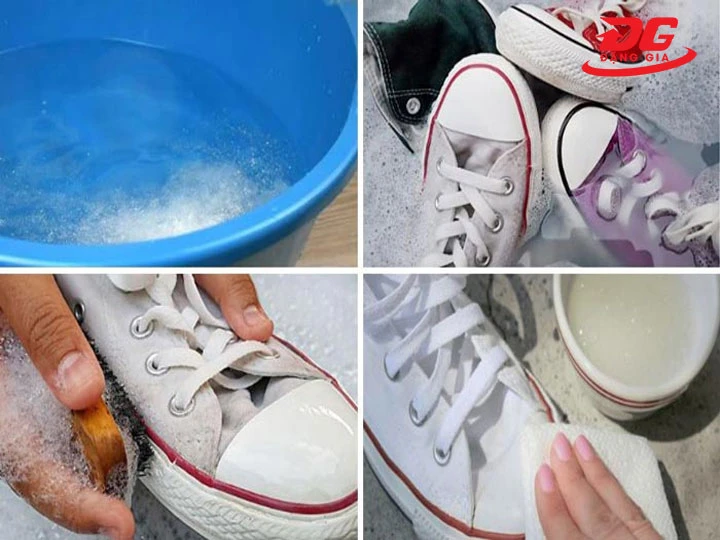 Chuyên gia giải đáp: vì sao giày trắng dễ ố vàng sau khi giặt?