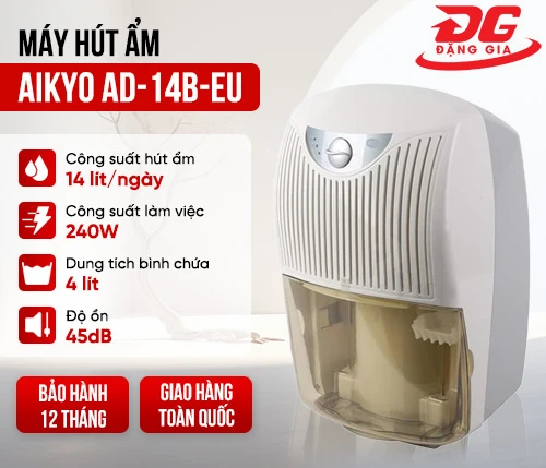 Máy hút ẩm Aikyo AD-14B-EU 2