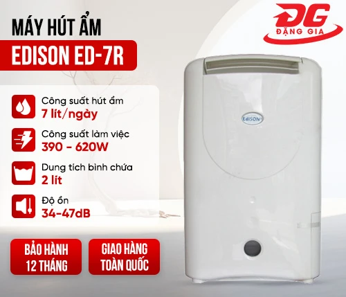 Máy hút ẩm Edison ED-7R 2
