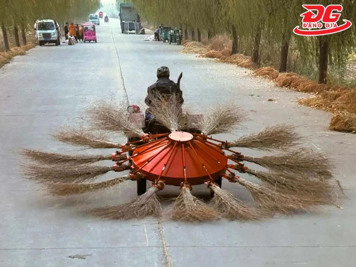 Xe quét rác tự chế