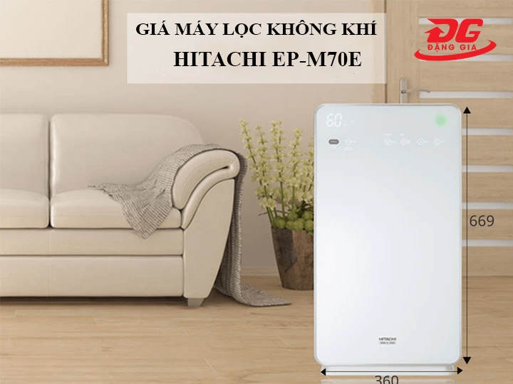 Giá máy lọc không khí và tạo ẩm Hitachi EP-M70E bao nhiêu?