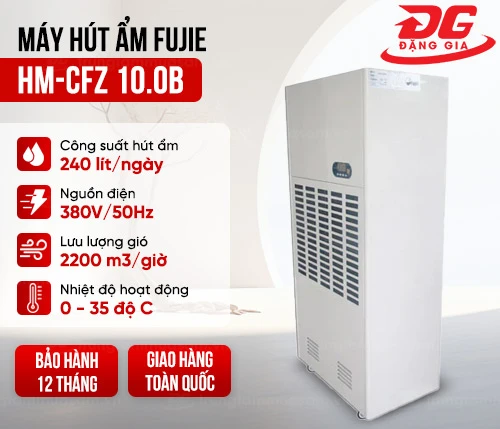 Máy hút ẩm công nghiệp Fujie HM-CFZ 10.0B 2