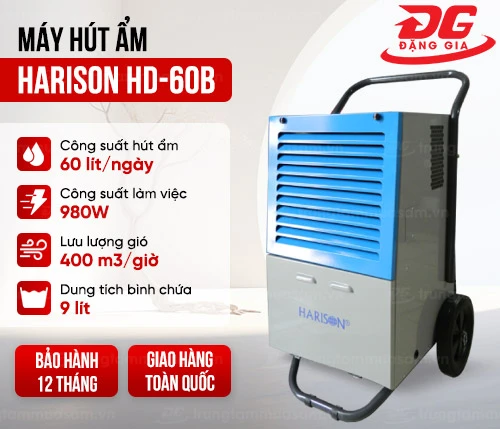 Máy hút ẩm công nghiệp Harison HD-60B 2