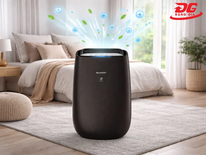 máy lọc không khí Sharp FP-J50V-H tạo ion