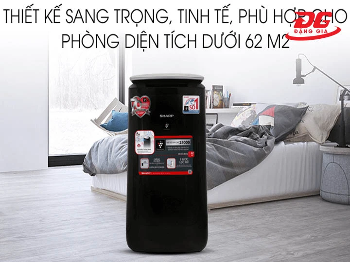 máy lọc không khí Sharp FP-J80EV-H công suất khỏe
