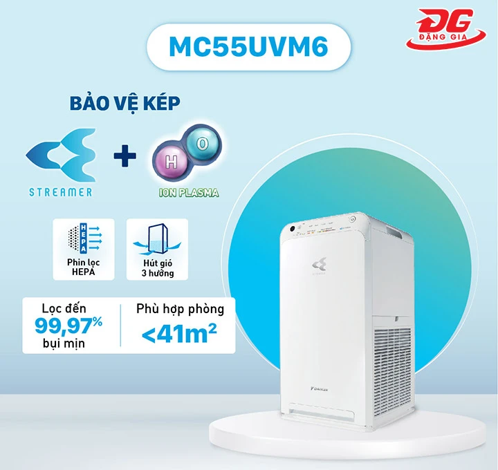 máy lọc không khí Daikin MC55UVM6