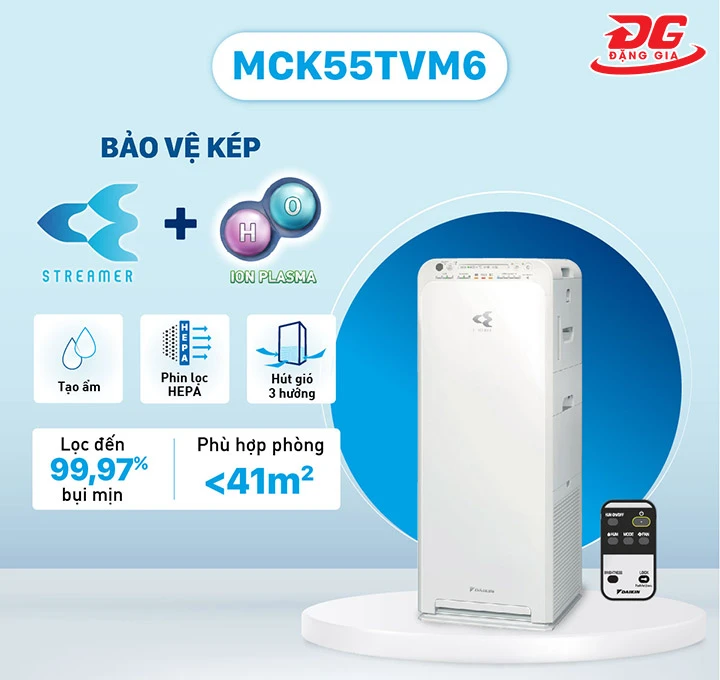 máy lọc không khí Daikin MCK55TVM6