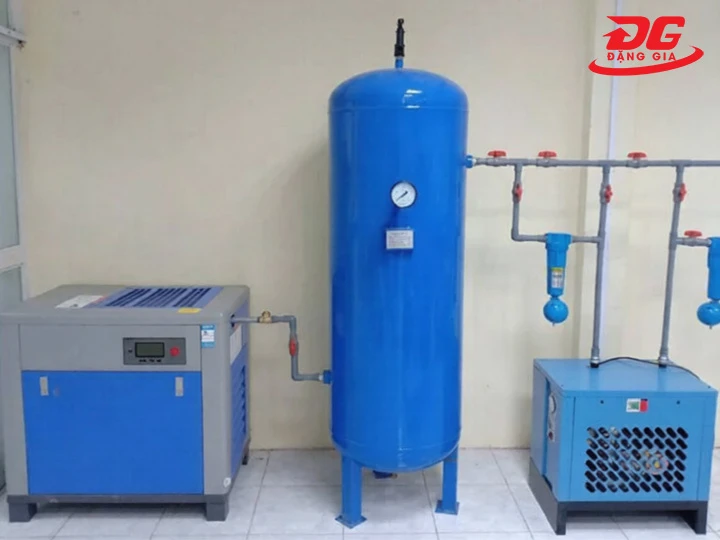 bình tích khí Pegasus 100L vai trò trong hệ thống khí nén
