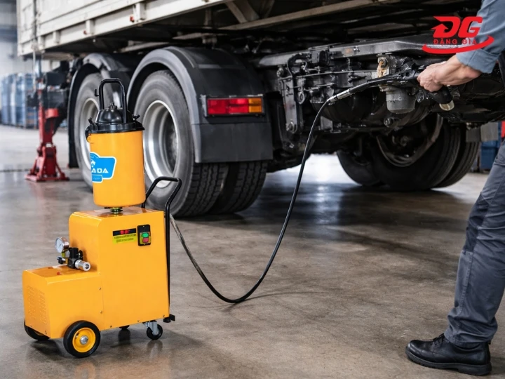 Palada PD-D1 đạt hiệu suất bơm mỡ mạnh mẽ