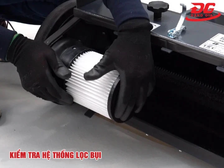 kiểm tra hệ thống lọc bụi