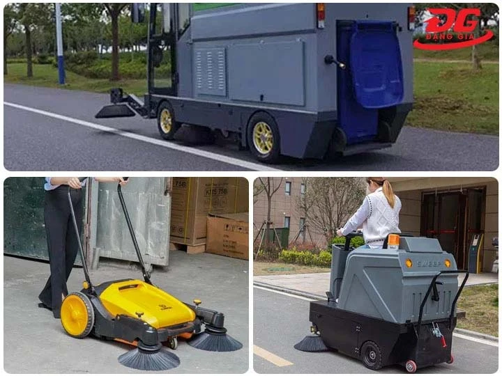lựa chọn xe quét rác phù hợp