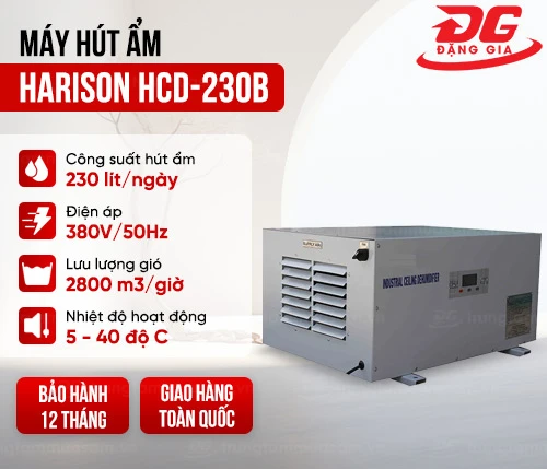 Máy hút ẩm treo trần Harison HCD-230B 2