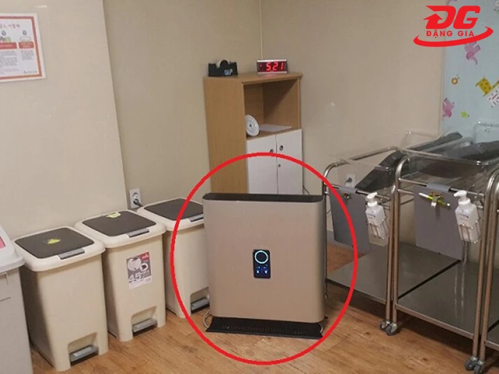 máy lọc không khí công nghiệp Puresys AIO-20 dễ bố trí