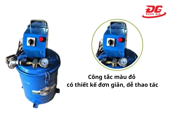 Công tắc khởi động của máy bơm mỡ điện Kocu 40l K6040