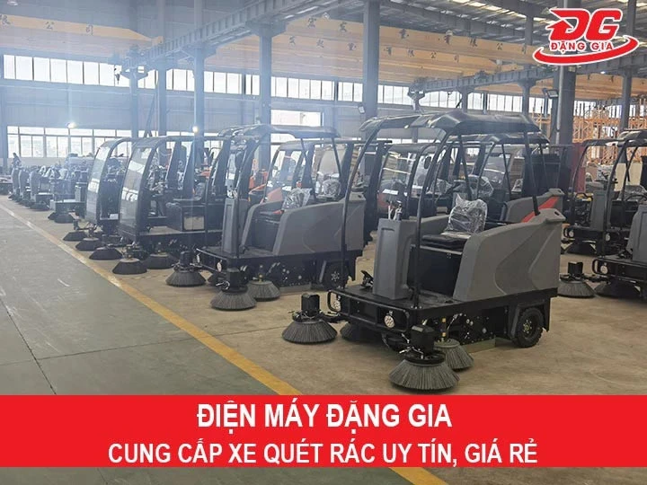 đặng gia cho thuê xe quét đường