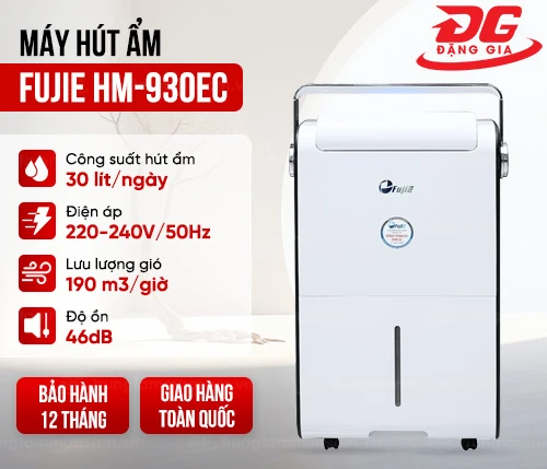 Máy hút ẩm dân dụng FujiE HM-930EC 2