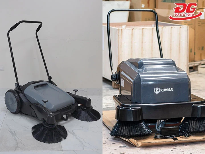 xe quét đường đẩy tay