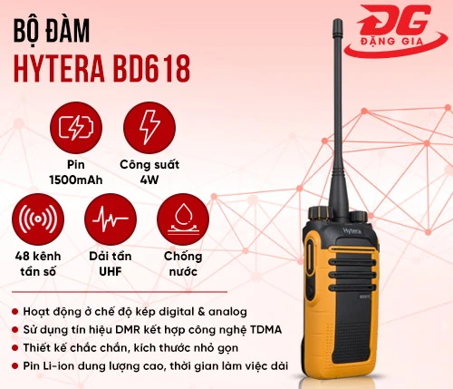 Bộ đàm Hytera BD618 2