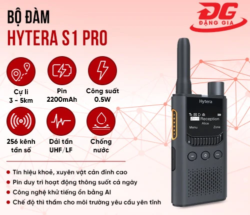 Bộ đàm Hytera S1 Pro (HYT-S35) 2