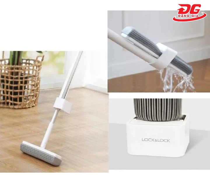 Cây lau nhà mút nước Lock&Lock